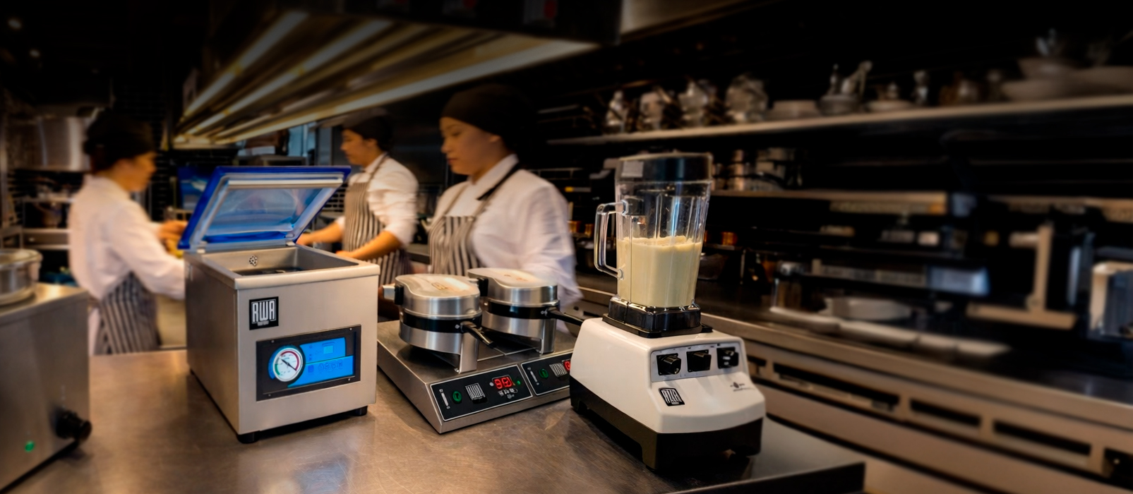 Cocina profesional con equipoS RWA